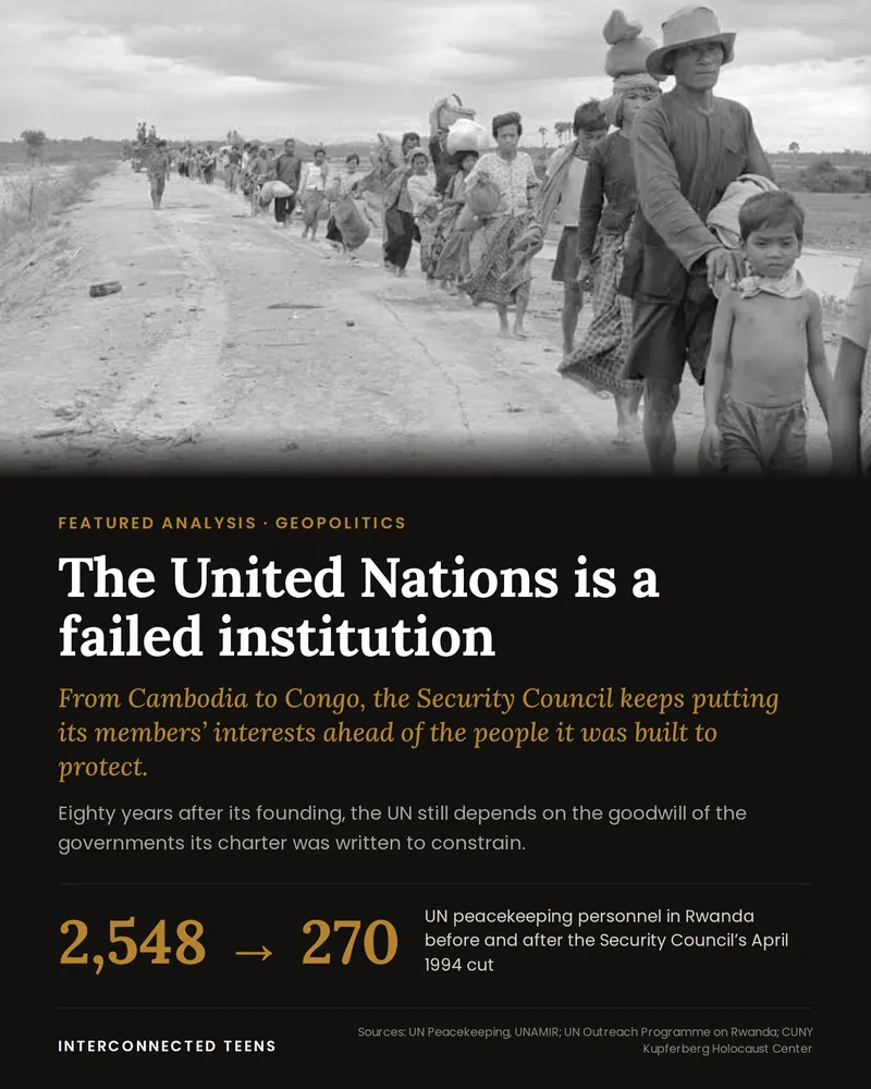 The United Nations Is a Failed Institution, Cambodia