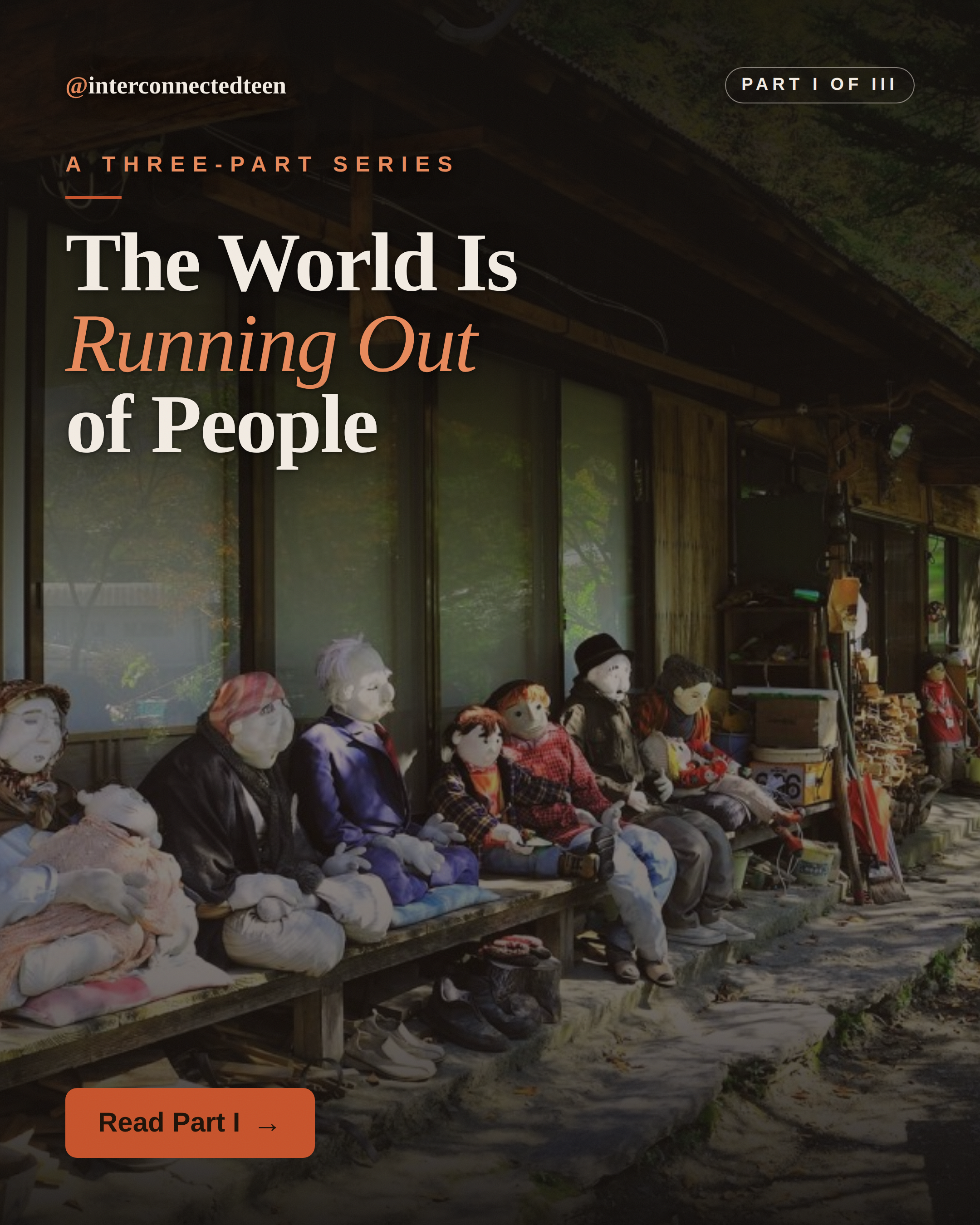 The World Is Running Out of People